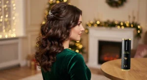 Create stunning holiday hairstyles using a hair curler. Easy, festive looks made with the Majestic Twist Hair Curler for every celebration